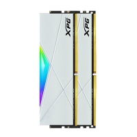 威剛XPG D50 16G（8G*2） DDR4 3600 臺式內(nèi)存條RGB燈條（白）
