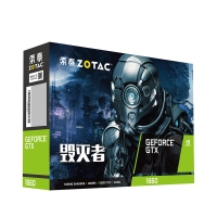 索泰（ZOTAC）GTX1660-6GD5 毀滅者 OC 電競(jìng)游戲顯卡
