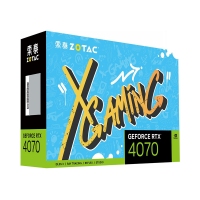 索泰（ZOTAC）RTX4070-12GD6X X-GAMING OC 高端3D渲染設(shè)計(jì) 電競(jìng)游戲獨(dú)立顯卡