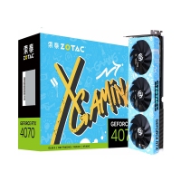 索泰（ZOTAC）RTX4070-12GD6X X-GAMING OC 高端3D渲染設(shè)計(jì) 電競(jìng)游戲獨(dú)立顯卡