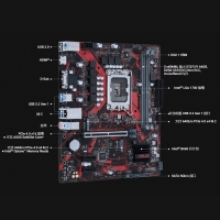 華碩主板PRIME EX-B660M-V5 PRO D4（工包） 2.5G VGA+HDMI