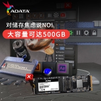 今日特價 威剛（ADATA）XPG GAMMIX S50 Pro 500G M.2接口PCIe 4.0固態(tài)硬盤SSD 臺式機筆記本電腦