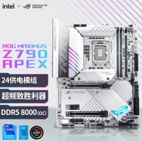 華碩（ASUS） ROG MAXIMUS Z790 APEX 主板 白色雪裝M15A 支持13代D5 