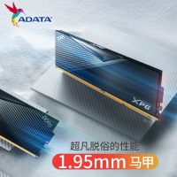威剛（ADATA）XPG DDR5游戲電競電腦超頻內存 32G 6000  黑色內存條 高效提速 暢玩游戲