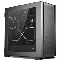 愛國(guó)者（aigo）YOGO K200 黑色 靜音版主動(dòng)防塵寬體電腦機(jī)箱