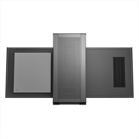 愛國(guó)者（aigo）YOGO K200 黑色 靜音版主動(dòng)防塵寬體電腦機(jī)箱