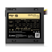 愛國者電源 G5plus直線版 額定500W 電腦主機箱臺式機寬幅電源靜音峰值600W