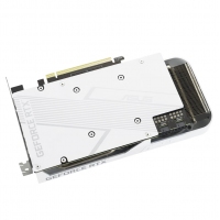 華碩（ASUS）DUAL-RTX3060TI-O8GD6X-WHITE 雪豹系列電競游戲?qū)I(yè)獨立顯卡