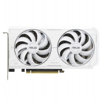 華碩（ASUS）DUAL-RTX3060TI-O8GD6X-WHITE 雪豹系列電競游戲?qū)I(yè)獨立顯卡