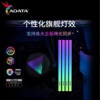 威剛(ADATA) XPG 龍耀D35G 8G 3200 RGB酷黑燈條 DDR4 臺(tái)式機(jī)內(nèi)存條