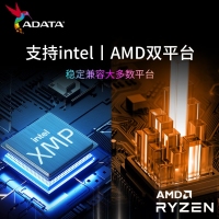 威剛(ADATA) XPG 龍耀D35G 16G 3600 RGB釉白燈條 DDR4 臺式機內(nèi)存條