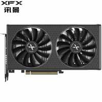 訊景（XFX） RX 6500 XT 海外版 電腦游戲超頻獨立顯卡