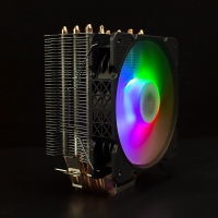 天極風(fēng) Z600 機(jī)械蝶彩燈版 六銅管散熱器