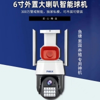 飛凱亞KY-Q6618LB 4MM 300萬 6寸智能外置喇叭星光球機(jī)