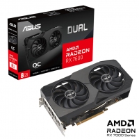 華碩（ASUS）DUAL RX7600-O8G 電競游戲獨立顯卡