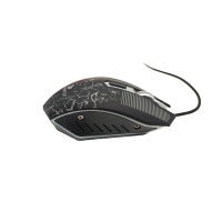 西部獵人 M280 (黑色)炫彩有線電競(jìng)游戲鼠標(biāo)