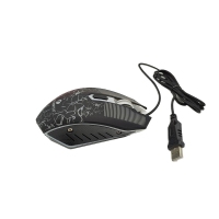 西部獵人 M280 (黑色)炫彩有線電競(jìng)游戲鼠標(biāo)