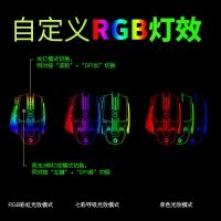 西部獵人 M205 專業(yè)電競(jìng)游戲機(jī)械有線鼠標(biāo)