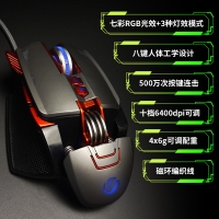西部獵人 M205 專業(yè)電競(jìng)游戲機(jī)械有線鼠標(biāo)