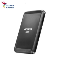 威剛移動硬盤 固態(tài) 250G(黑色）SC685P USB3.2 Gen 2Type-C