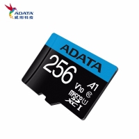 威剛TF卡 U1-256G（含卡套）