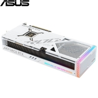 華碩（ASUS）ROG-STRIX-RTX4090-O24G-WHITE電競游戲?qū)I(yè)獨立顯卡 白色版 （24GB顯存/白色限量顯卡）
