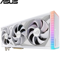 華碩（ASUS）ROG-STRIX-RTX4090-O24G-WHITE電競游戲?qū)I(yè)獨立顯卡 白色版 （24GB顯存/白色限量顯卡）