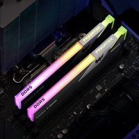 宏碁掠奪者（PREDATOR）32G(16G×2)套裝 DDR5 6000頻率 臺式機內(nèi)存條 Vesta II 炫光星艦RGB燈條(C30) 石耀黑