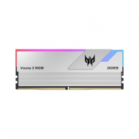 宏碁掠奪者（PREDATOR）炫光星艦 6400 32G(16G×2) DDR5銀色內(nèi)存 A-die超頻顆粒 電競游戲高頻RGB燈條 內(nèi)存條批發(fā) 