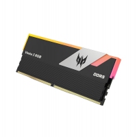 宏碁掠奪者（PREDATOR）炫光星艦 6400 32G(16G×2) DDR5 黑色內(nèi)存 A-die超頻顆粒 電競(jìng)高頻馬甲R(shí)GB燈條 昆明內(nèi)存批發(fā)