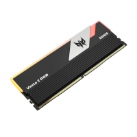 宏碁掠奪者（PREDATOR）炫光星艦 6400 32G(16G×2) DDR5 黑色內(nèi)存 A-die超頻顆粒 電競(jìng)高頻馬甲R(shí)GB燈條 昆明內(nèi)存批發(fā)