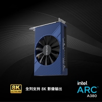 英特爾顯卡 SPARKLE A380 6GD6-HSA(單風(fēng)扇) HDMI+DP*3  云南顯卡
