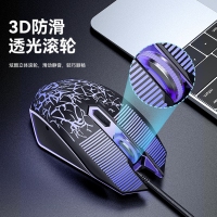 愛國心 GM901 6D七彩呼吸電競游戲鼠標(biāo) 四擋切換 游戲鼠標(biāo)有線