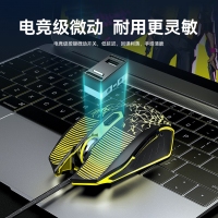 愛國心 GM901 6D七彩呼吸電競游戲鼠標(biāo) 四擋切換 游戲鼠標(biāo)有線
