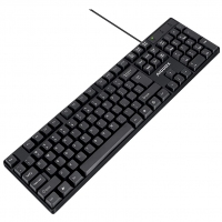 愛國心 GK602 USB有線商務(wù)鍵盤 電腦辦公鍵盤