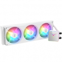 愛國者（aigo）冰魄SP360白色ARGB版 一體式CPU水冷散熱器 支持1700/AM5