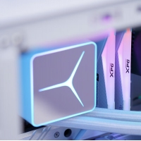 愛國者（aigo）冰魄SP360白色ARGB版 一體式CPU水冷散熱器 支持1700/AM5