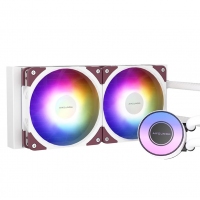 愛國者（aigo）冰魄CP Performance 240白色 1600W色5V幻彩ARGB版 一體式CPU水冷散熱器