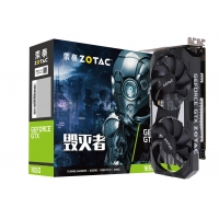 索泰（ZOTAC） 索泰顯卡 GTX 1650-4GD6 毀滅者 OC 臺式機電腦游戲辦公獨立顯卡