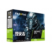 索泰（ZOTAC） 索泰顯卡 GTX 1650-4GD6 毀滅者 OC 臺式機電腦游戲辦公獨立顯卡