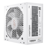 愛國(guó)者（aigo) YOGO850 直出線【額定700W】 白色 電腦開關(guān)電源 品質(zhì)電容/寬幅設(shè)計(jì)/不虛標(biāo)