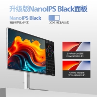 飛利浦（PHILIPS）27E2F7901 27英寸4K全面屏顯示器 NanoIPS 原生Type-C 設計顯示屏