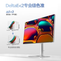 飛利浦（PHILIPS）27E2F7901 27英寸4K全面屏顯示器 NanoIPS 原生Type-C 設計顯示屏