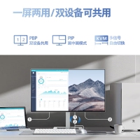 飛利浦（PHILIPS）27E2F7901 27英寸4K全面屏顯示器 NanoIPS 原生Type-C 設計顯示屏