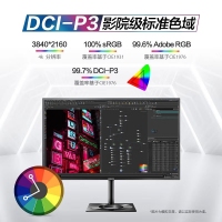 飛利浦（PHILIPS）27E1N8900 27吋OLED 4K HDR400 0.1ms Type-C專業(yè)高端設(shè)計顯示器