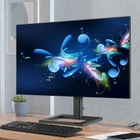 飛利浦（PHILIPS）242E2FE 23.8英寸 75Hz刷新LGD-IPS 四邊微邊框全面屏 可升降辦公家用顯示器