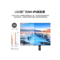 飛利浦（PHILIPS）242E2FE 23.8英寸 75Hz刷新LGD-IPS 四邊微邊框全面屏 可升降辦公家用顯示器