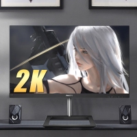 飛利浦（PHILIPS）245E1 23.8寸 2K 75Hz刷新117%sRGB廣色域 IPS愛眼低藍(lán)光辦公設(shè)計(jì)電腦顯示器