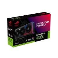 華碩（ASUS）ROG STRIX RTX4060 O8G GAMING 猛禽 電競游戲獨(dú)立顯卡