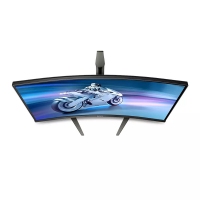 飛利浦（PHILIPS）27M1C5500V 27英寸 2K 165Hz 1ms HDR技術(shù) 升降旋轉(zhuǎn) 曲面電競顯示器